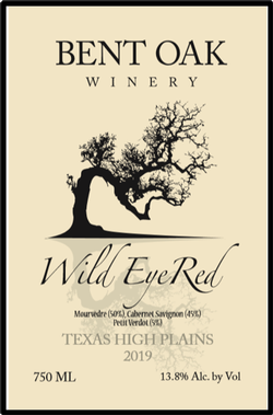 2019 Wild Eye Red Texas High Plains