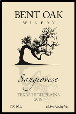 2018 Sangiovese Texas High Plains