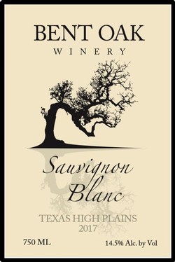 2017 Sauvignon Blanc Texas High Plains