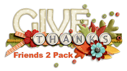 Thanksgiving CA Friends 2 PK