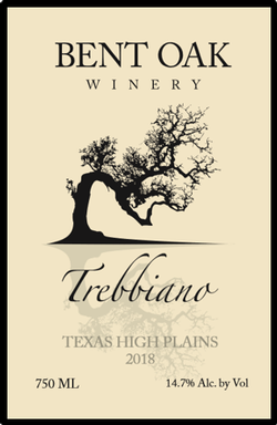 2018 Trebbiano Texas High Plains