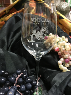 Stemmed Logo Glass